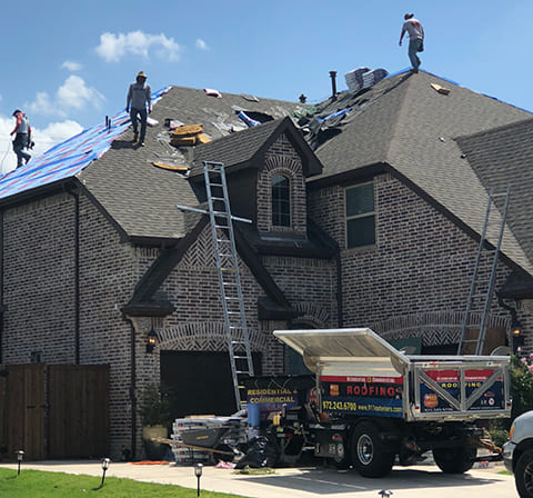residential roofing replacement