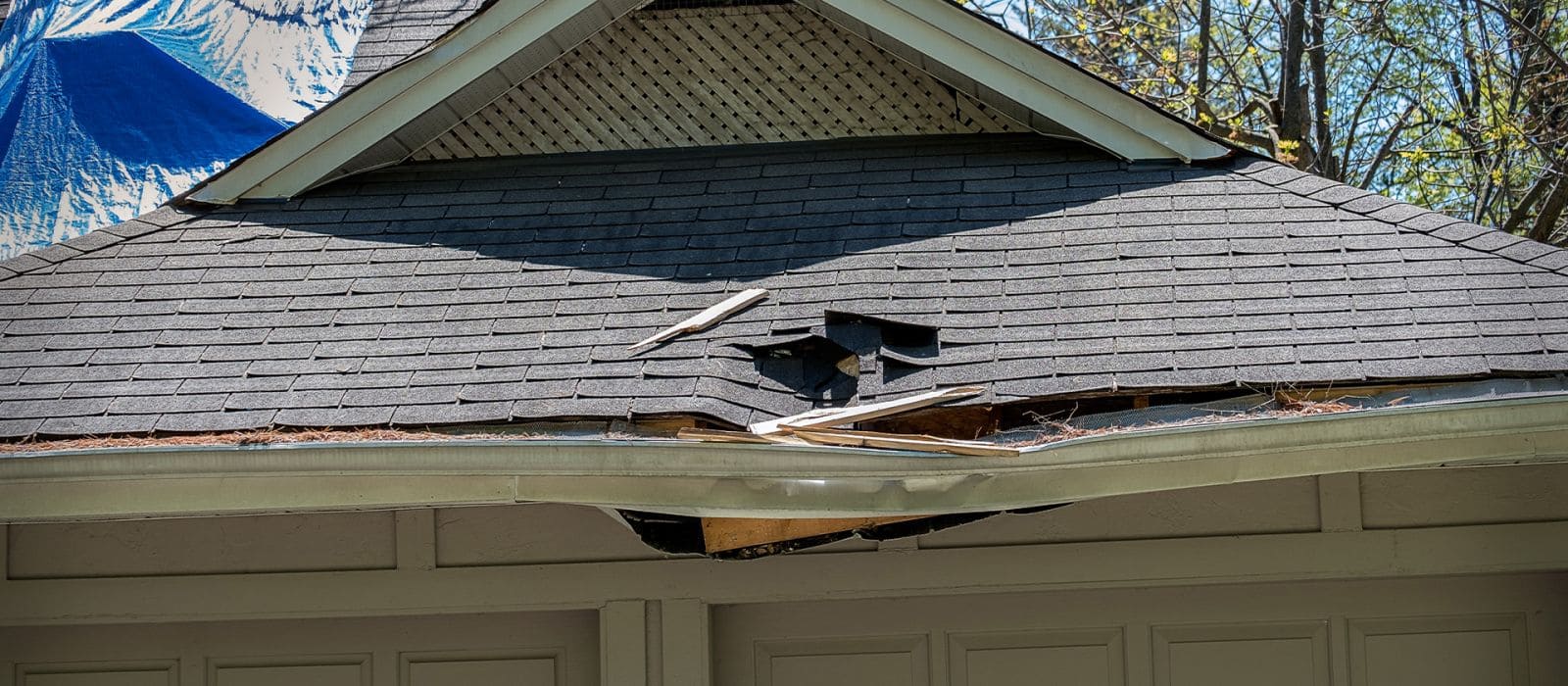 roof damage