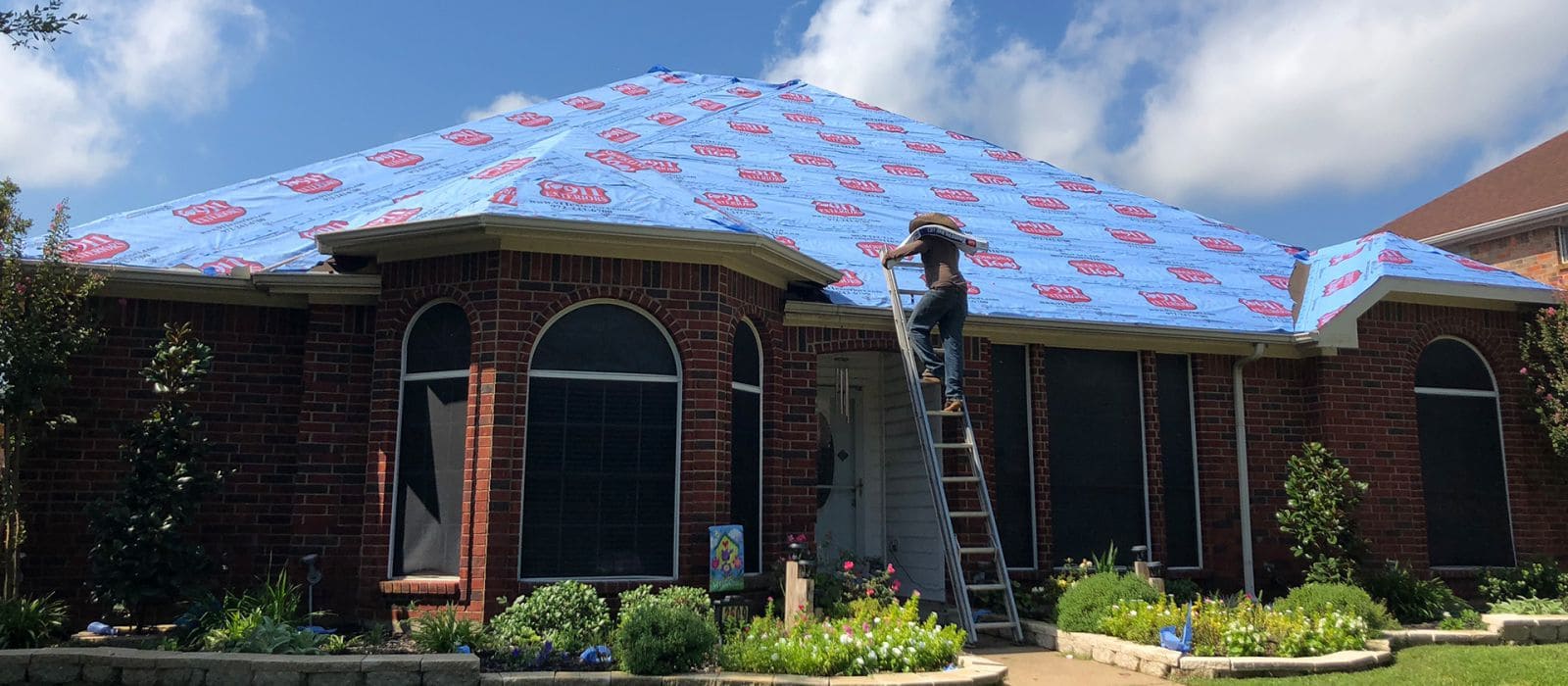 residential roofing replacement header