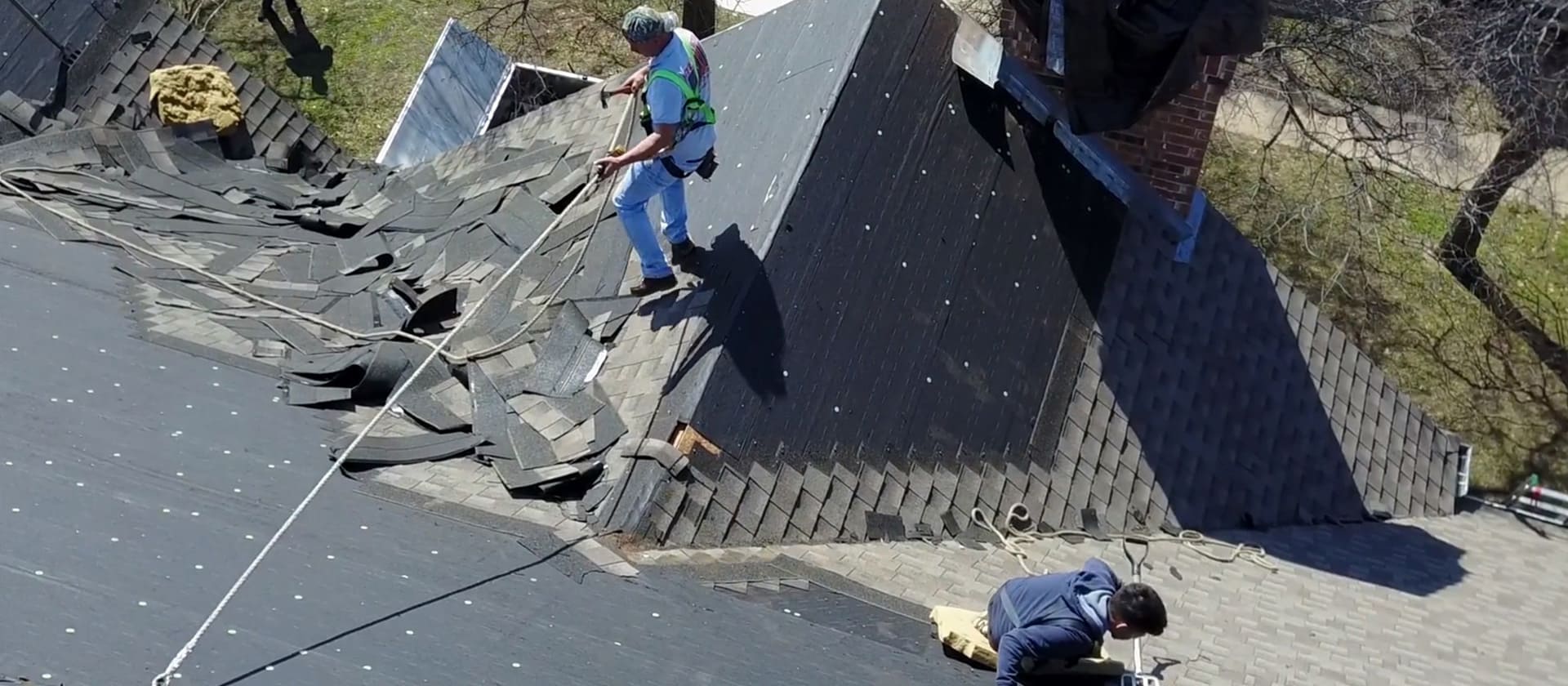 residential shingle roof maintnane in Garland,TX