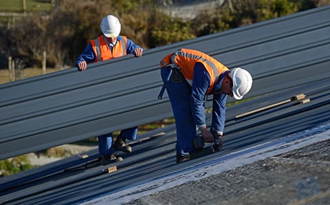 metal roofs