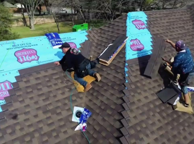 sagging roof