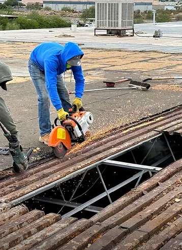 roof flashing,